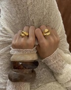 Muli Collection - Guld - Terra Duo Ring