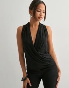 Nelly - Sort - Flowy Wrap Top