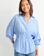 Neo Noir - Blå - Wales Stripe Shirt