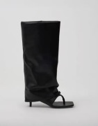 Nelly - Sort - Spring Thong Boot