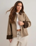 Pieces - Beige - Pcjorma Short Light Jacket Noos Bc