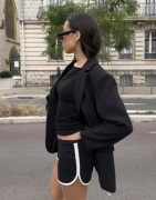 Nelly - Sort - Contrast Mini Shorts