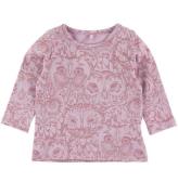 Soft Gallery Bluse - Baby Bella - Lavendel m. Ugler