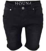 Hound Shorts - Straight - Black Denim