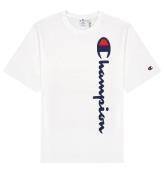 Champion Fashion T-shirt - Hvid m. Logo