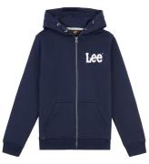 Lee Cardigan m. HÃ¦tte - Wobbly Grapic BB Zip - Navy Blazer