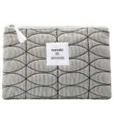 Meraki Toilettaske - Mentha - Light Grey/Army Green