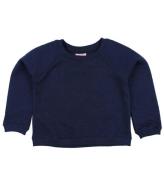 Noa Noa miniature Bluse - Navy m. Struktur