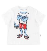 Stella McCartney Kids T-shirt - Hvid m. Monsterkrop