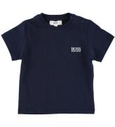 BOSS T-shirt - Navy m. Logo