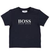 BOSS T-shirt - Navy m. Logo