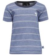 Hummel T-shirt - HMLAlexander - Navystribet