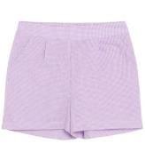 Grunt Shorts - Dana - Lilla/Hvid Tern