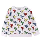 Stella McCartney Kids Sweatshirt - Hvid m. Palmer