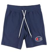 Champion Fashion Shorts - Navy m. Logo