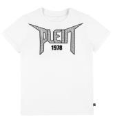 Philipp Plein T-Shirt - 1978 - Hvid m. Similisten