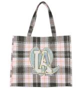 Lala Berlin Shopper - Cali - Check Pink Blush