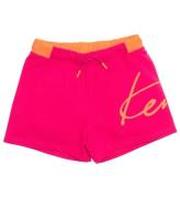 Kenzo Sweatshorts - Exclusive Edition - Fuschia m. Orange