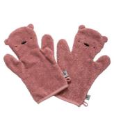 Sebra Badehandske - FrottÃ© - Milo - 2-Pak - Blossom Pink