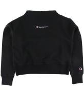 Champion Fashion Sweatshirt - High Neck/Crop - Sort