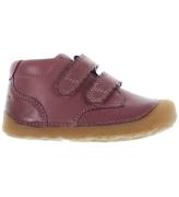 Bundgaard Begyndersko - Petit Velcro Blonde - Dark Rose