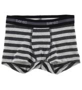 Say-So Boxershorts - GrÃ¥stribet