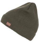 Melton Hue - Basic Ribbed Beanie - Ivy Green