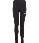 adidas Performance Leggings - G 3S TIG - Sort/Hvid