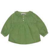 Molo Bluse - FlÃ¸jl - Erin - Moss Green