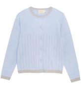 Creamie Cardigan - Pointelle - Xenon Blue