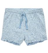 Petit by Sofie Schnoor Shorts - LyseblÃ¥/Hvidblomstret m. Guld