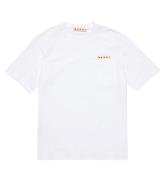 Marni T-shirt - Hvid m. Lomme