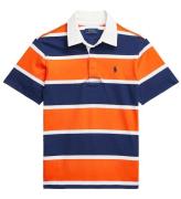 Polo Ralph Lauren Polo - Navy/Orangestribet