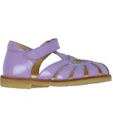 Angulus Sandaler - Hjertesandal - Lilac/Confetti Glitter