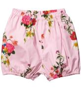 Christina Rohde Shorts - Rosa m. Blomster