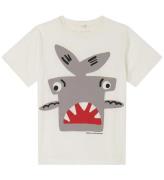 Stella McCartney Kids T-shirt - Hvid m. Haj