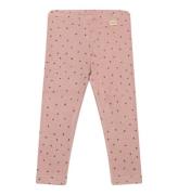 Petit Piao Leggings - Rib - Modal - Rose Fawn