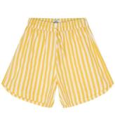 Mads NÃ¸rgaard Shorts - Sacky - White Alyssum/Lemon Zest