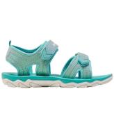 Hummel Sandaler - Glitter JR - Blue Surf