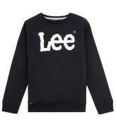 Lee Sweatshirt - Wobbly Graphic - Sort