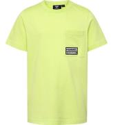 Hummel T-shirt - hmlRock - Sunny Lime