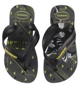 Havaianas Klipklapper - Kids Max Herois - Sort/Gul