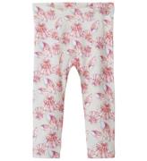 Name It Leggings - NbfJellia - Peyote Melange m. Muslingeskaller