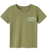 Name It T-shirt - NmmJasu - Oil Green