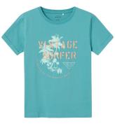 Name It T-Shirt - NkmVux - Bristol Blue/Vintage Surfer