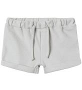 Lil Atelier Shorts - Rib - NbmGago - Oyster Mushroom