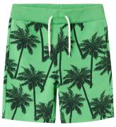 Name It Sweatshorts - NmmJusper - Green Spruce m. Palmer