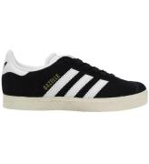 adidas Originals Sko - Gazelle - Sort/Hvid m. SnÃ¸re