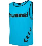 Hummel OvertrÃ¦ksvest - Fundamental Training Bib - Neon BlÃ¥