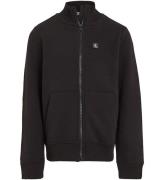 Calvin Klein Cardigan - Monogram Mini Badge - Ck Black